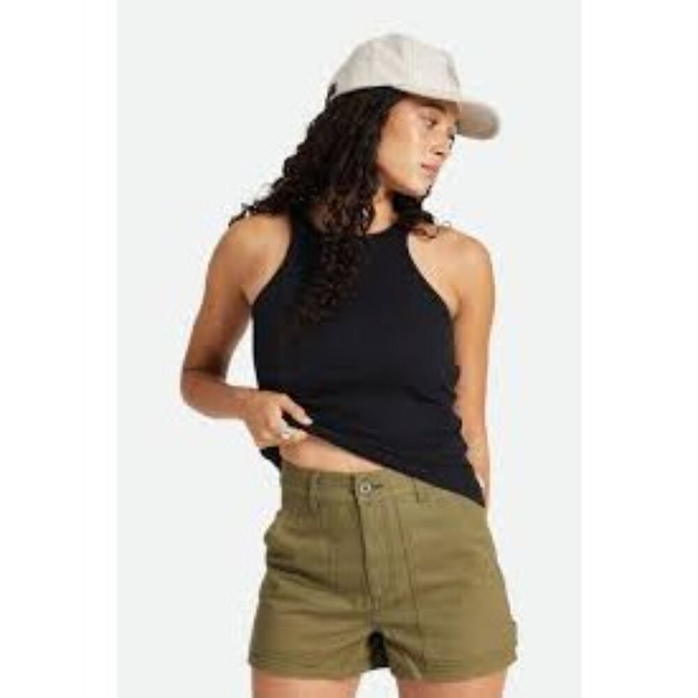 NWT Brixton Black Ribbed Tank Top